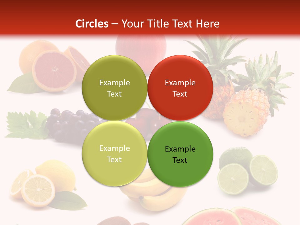 Melon Mediterranean Citrus PowerPoint Template