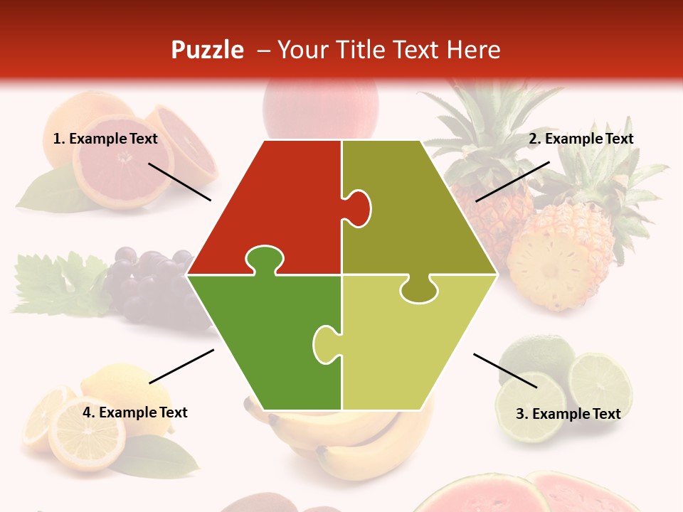 Melon Mediterranean Citrus PowerPoint Template