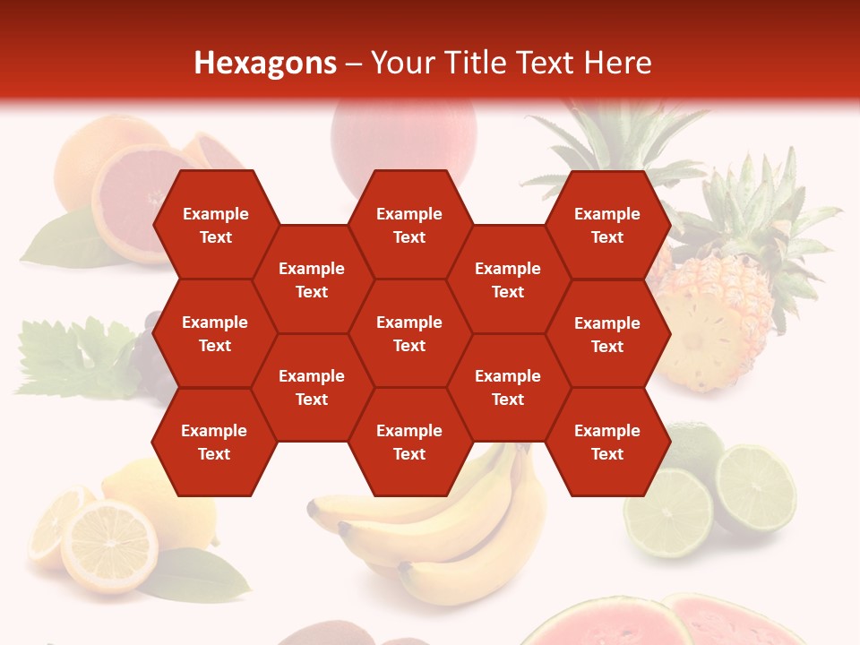Melon Mediterranean Citrus PowerPoint Template
