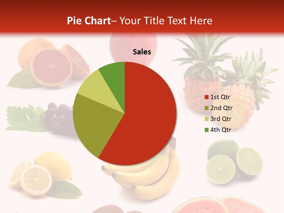 Melon Mediterranean Citrus PowerPoint Template