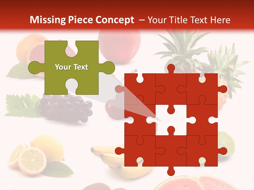 Melon Mediterranean Citrus PowerPoint Template