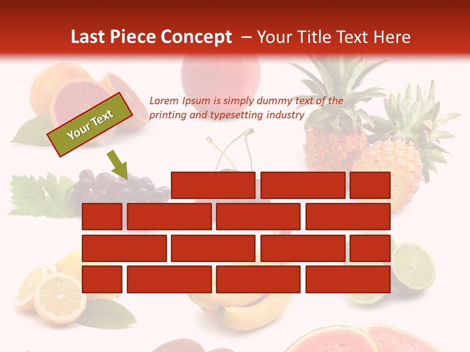 Melon Mediterranean Citrus PowerPoint Template