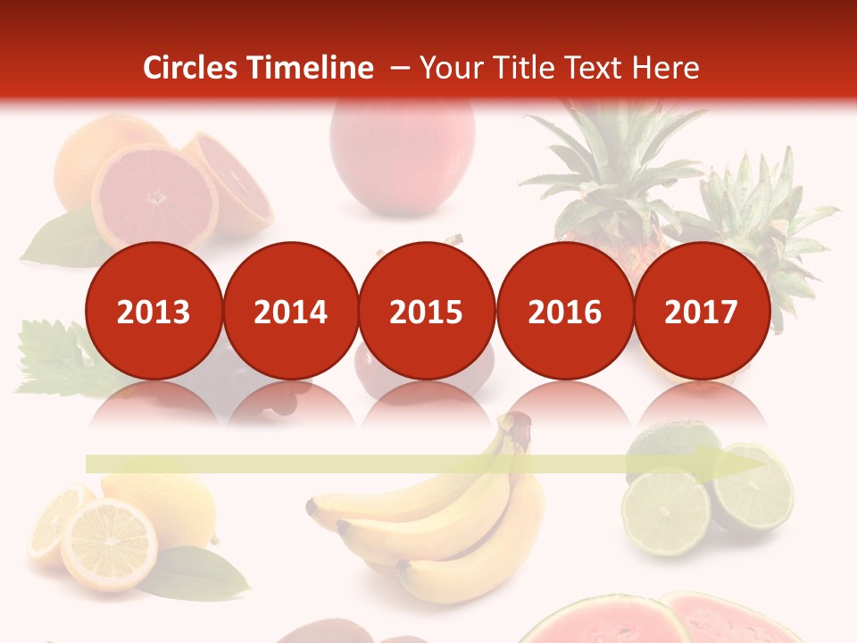 Melon Mediterranean Citrus PowerPoint Template