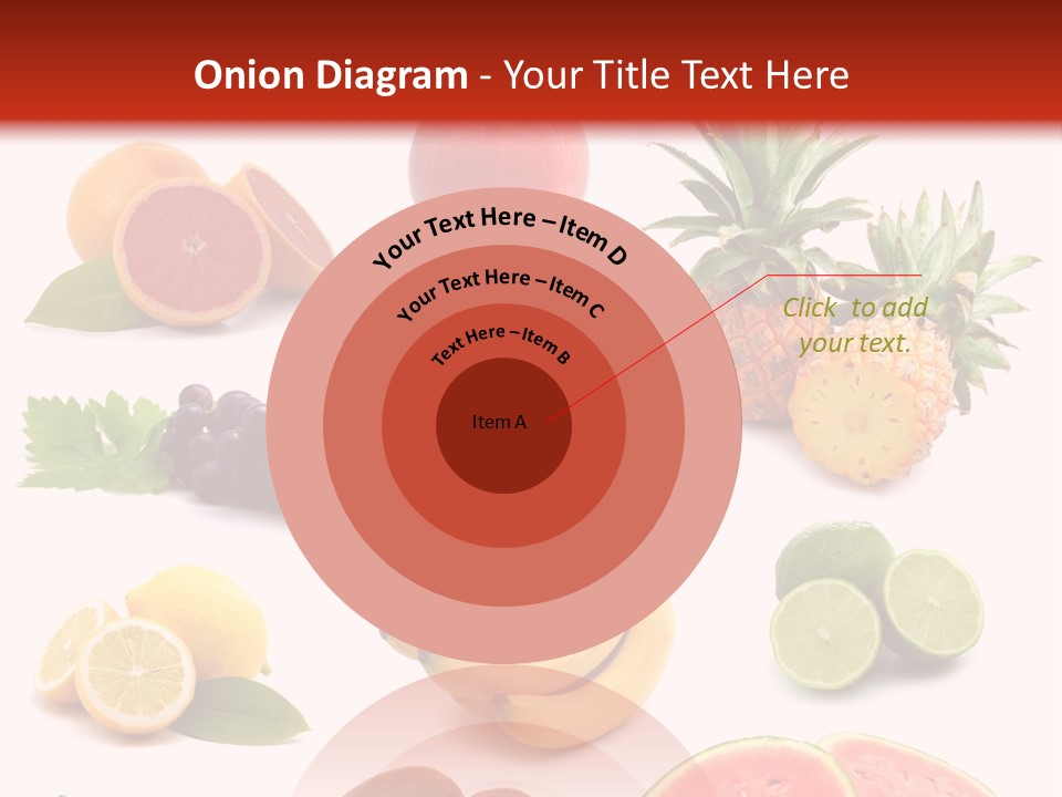 Melon Mediterranean Citrus PowerPoint Template