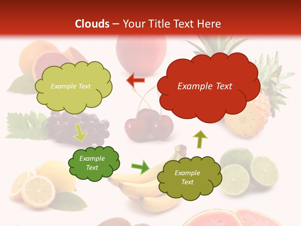 Melon Mediterranean Citrus PowerPoint Template