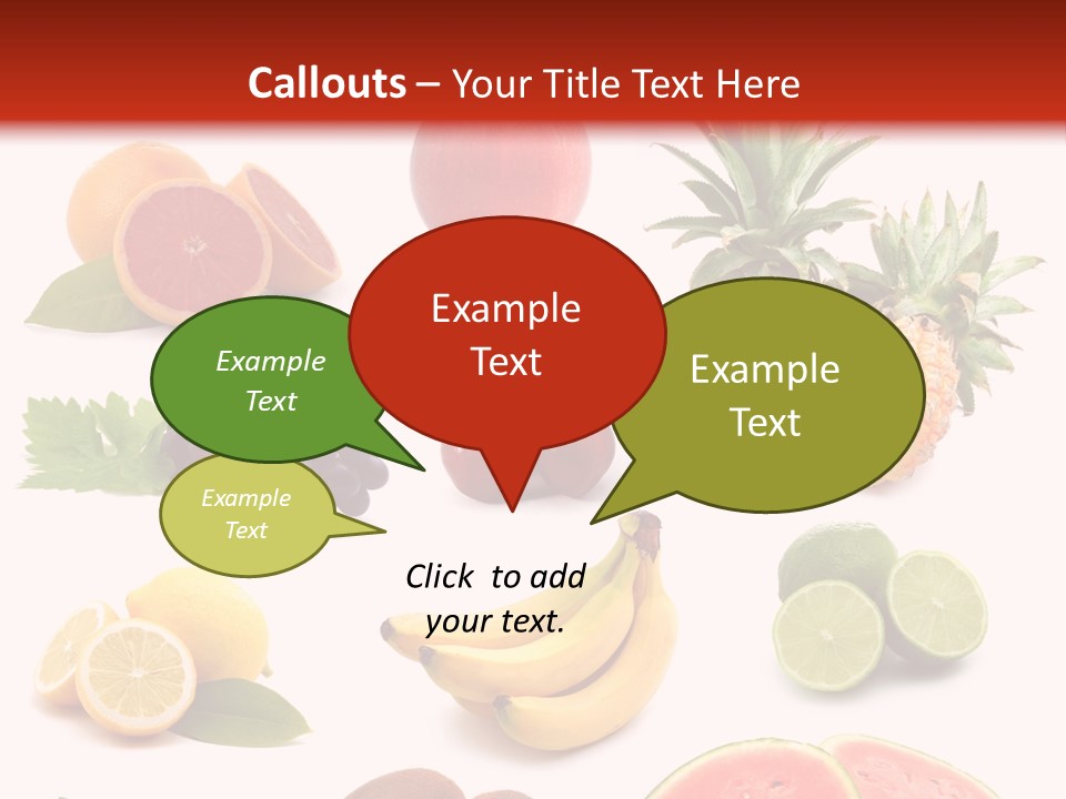 Melon Mediterranean Citrus PowerPoint Template