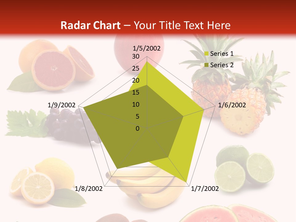 Melon Mediterranean Citrus PowerPoint Template