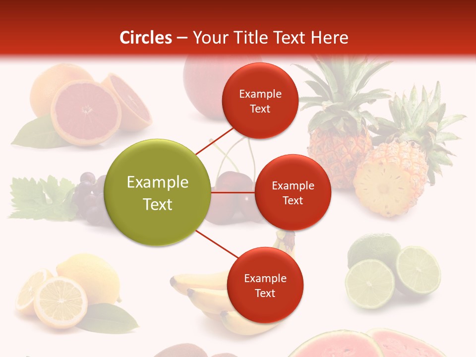 Melon Mediterranean Citrus PowerPoint Template