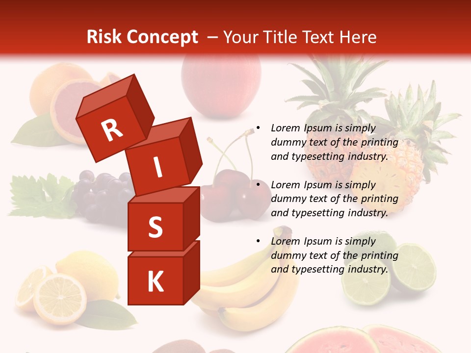 Melon Mediterranean Citrus PowerPoint Template