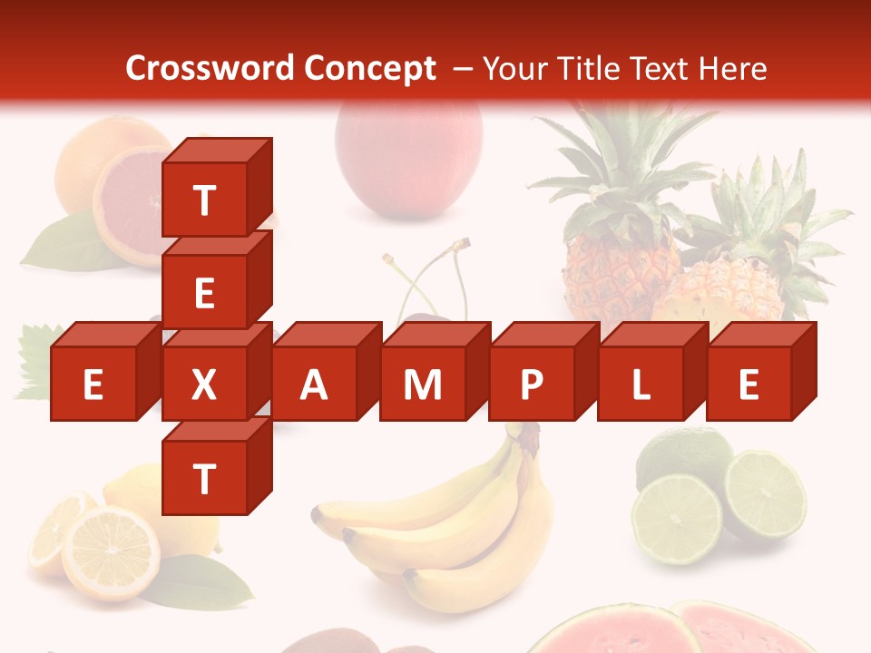 Melon Mediterranean Citrus PowerPoint Template