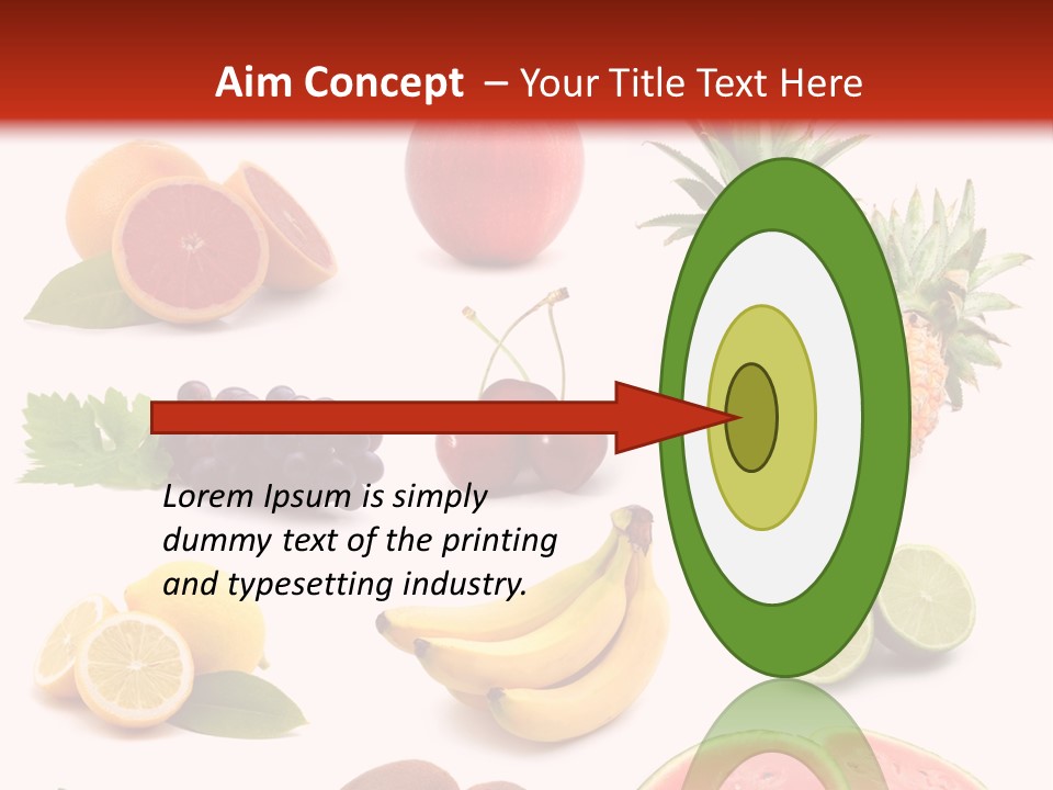 Melon Mediterranean Citrus PowerPoint Template
