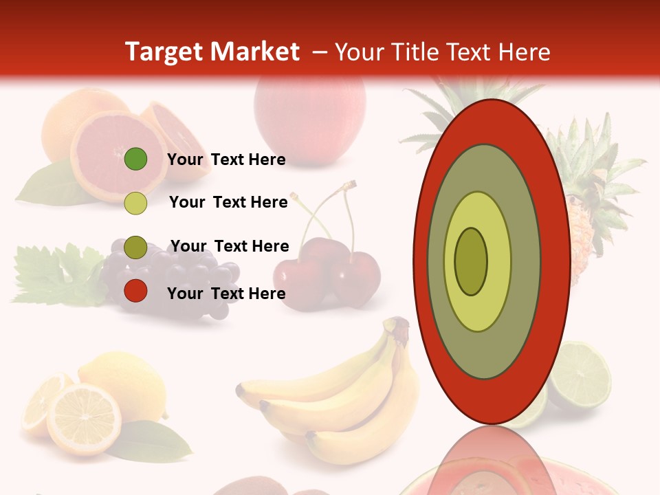 Melon Mediterranean Citrus PowerPoint Template
