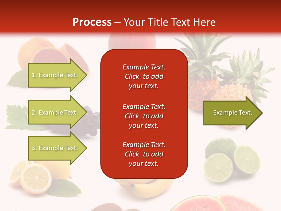 Melon Mediterranean Citrus PowerPoint Template