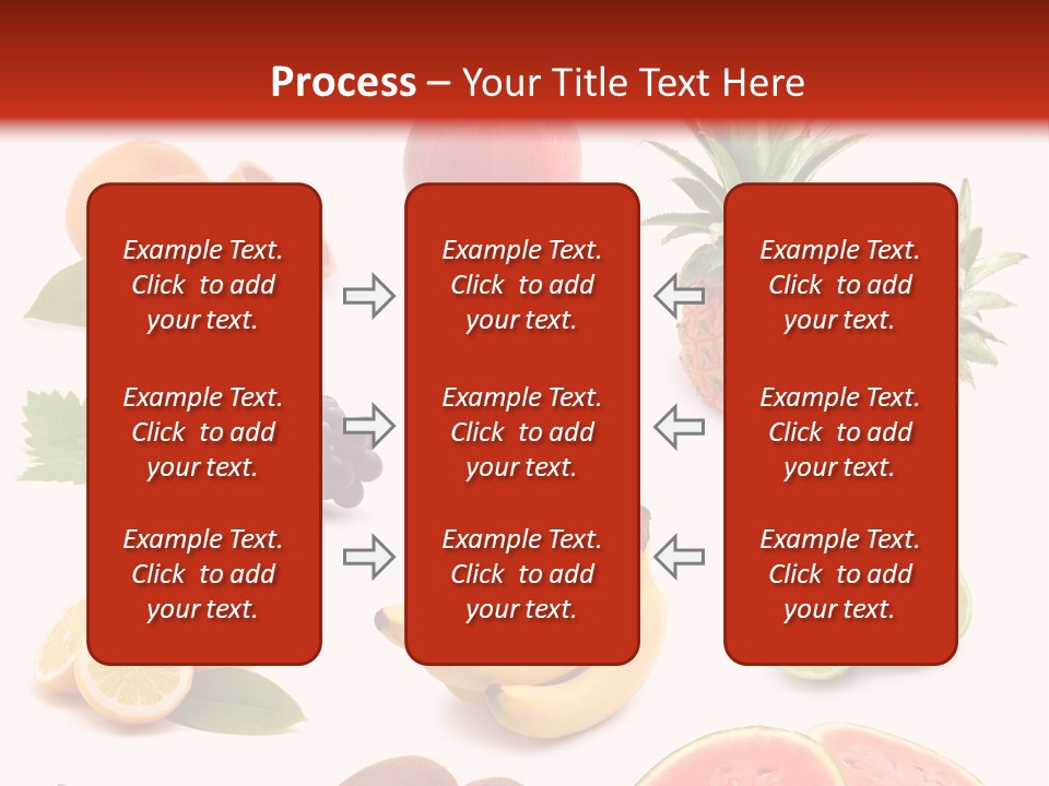 Melon Mediterranean Citrus PowerPoint Template
