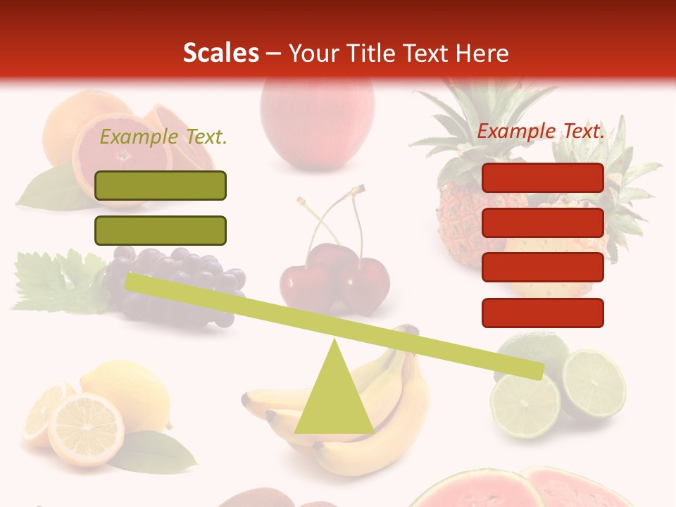 Melon Mediterranean Citrus PowerPoint Template
