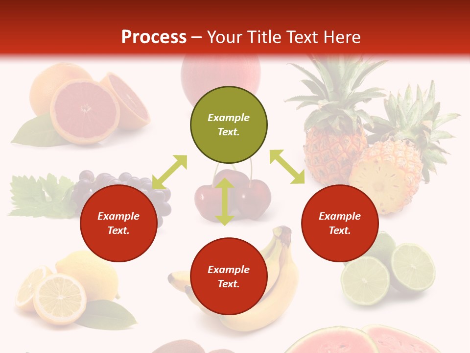 Melon Mediterranean Citrus PowerPoint Template