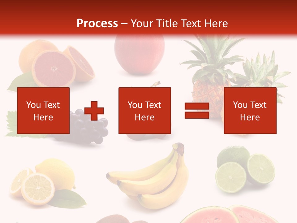 Melon Mediterranean Citrus PowerPoint Template