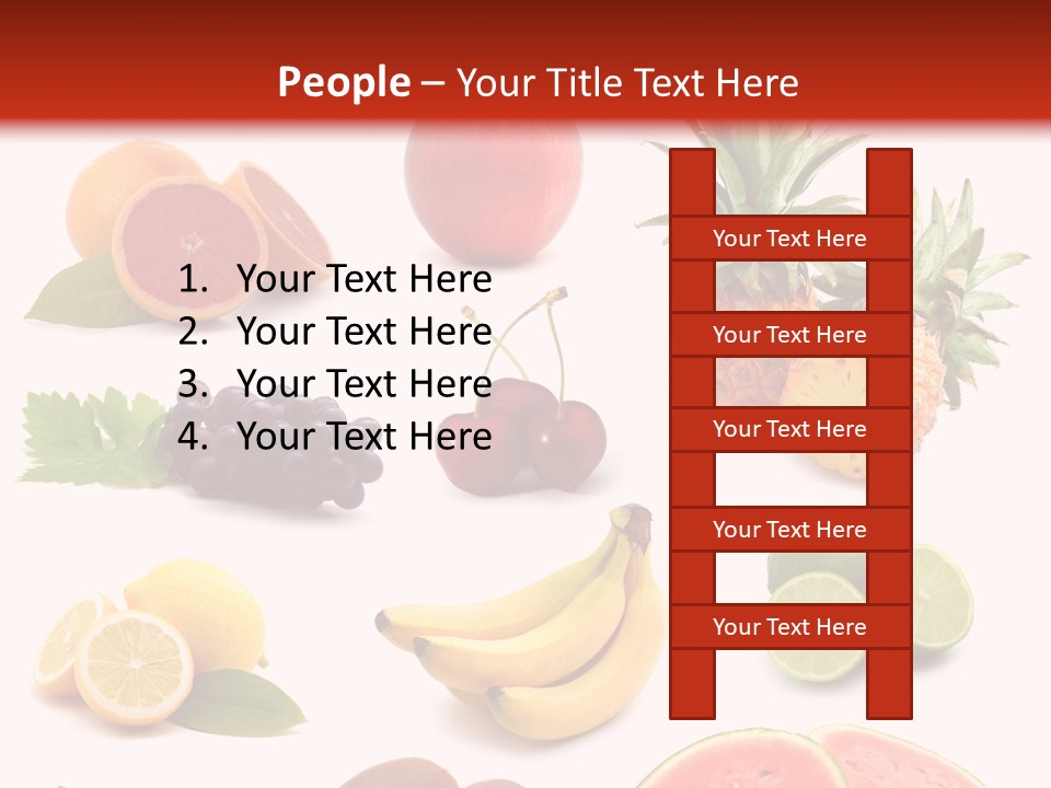 Melon Mediterranean Citrus PowerPoint Template