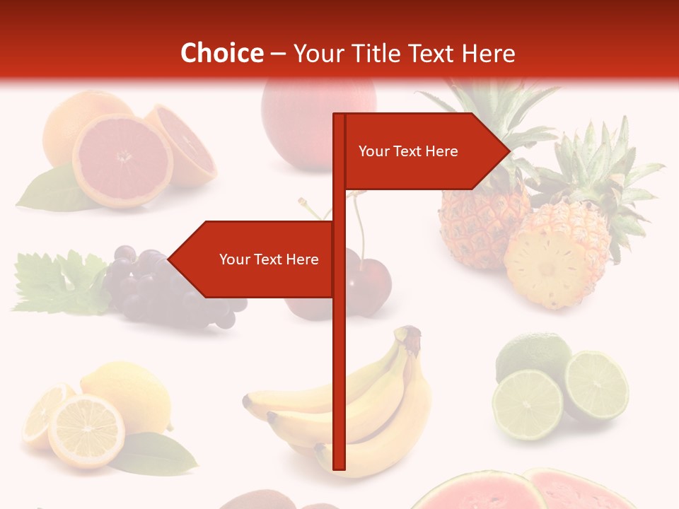 Melon Mediterranean Citrus PowerPoint Template