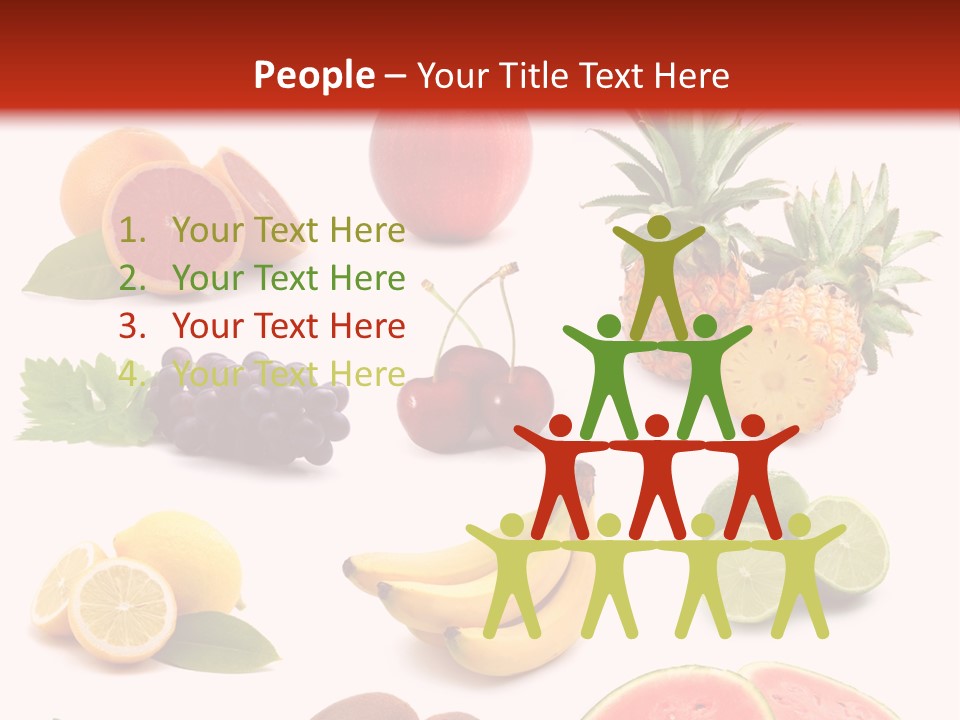 Melon Mediterranean Citrus PowerPoint Template