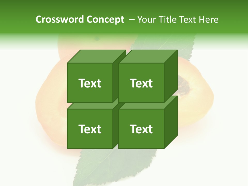 Nutrition Isolated Ripe PowerPoint Template