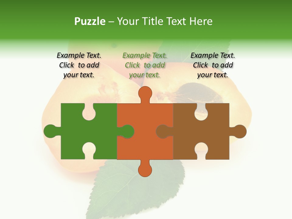 Nutrition Isolated Ripe PowerPoint Template