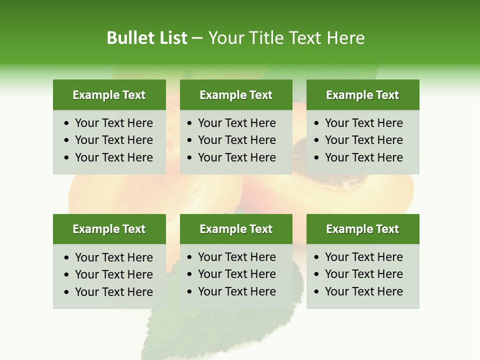 Nutrition Isolated Ripe PowerPoint Template