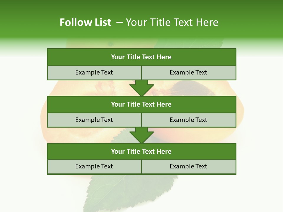 Nutrition Isolated Ripe PowerPoint Template