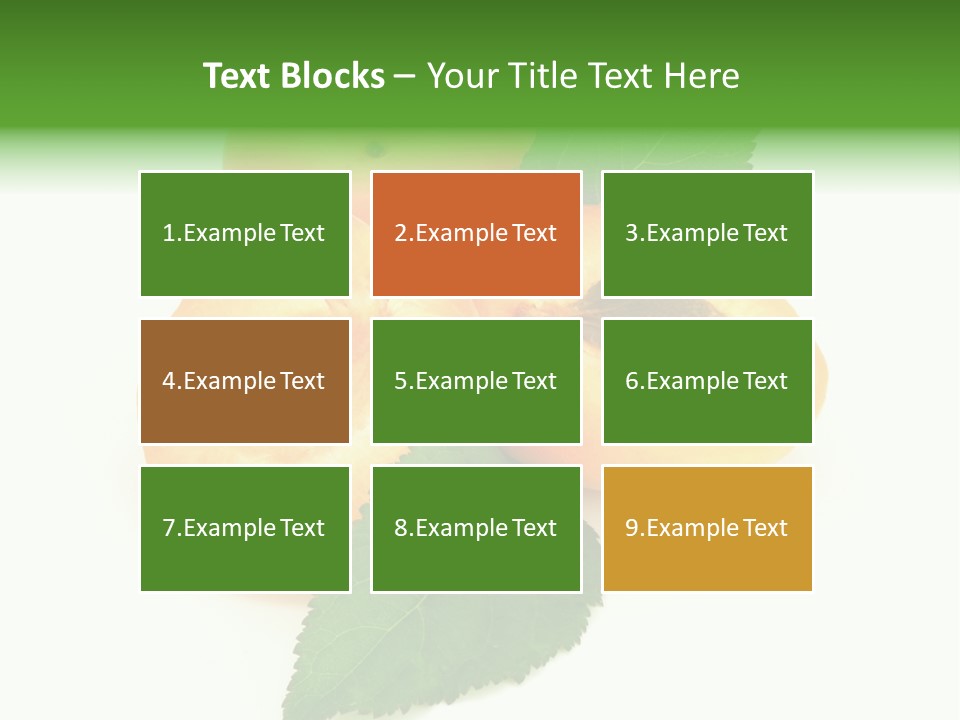 Nutrition Isolated Ripe PowerPoint Template