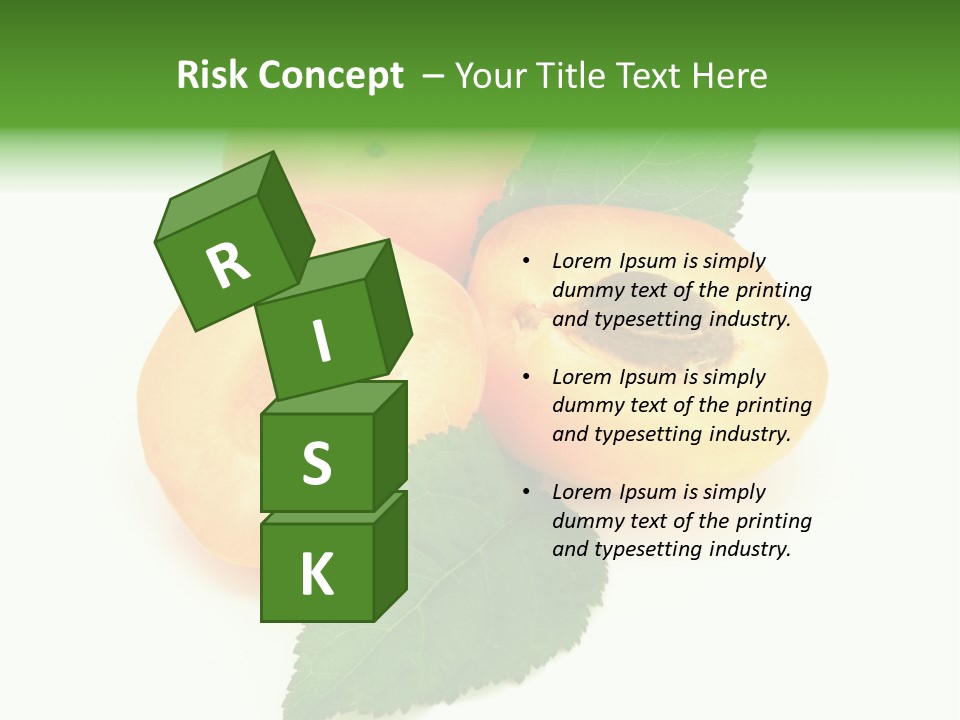 Nutrition Isolated Ripe PowerPoint Template