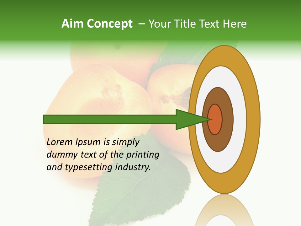 Nutrition Isolated Ripe PowerPoint Template