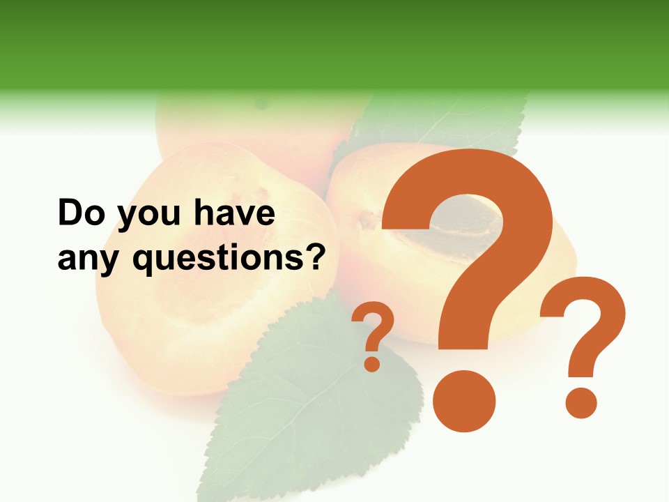 Nutrition Isolated Ripe PowerPoint Template