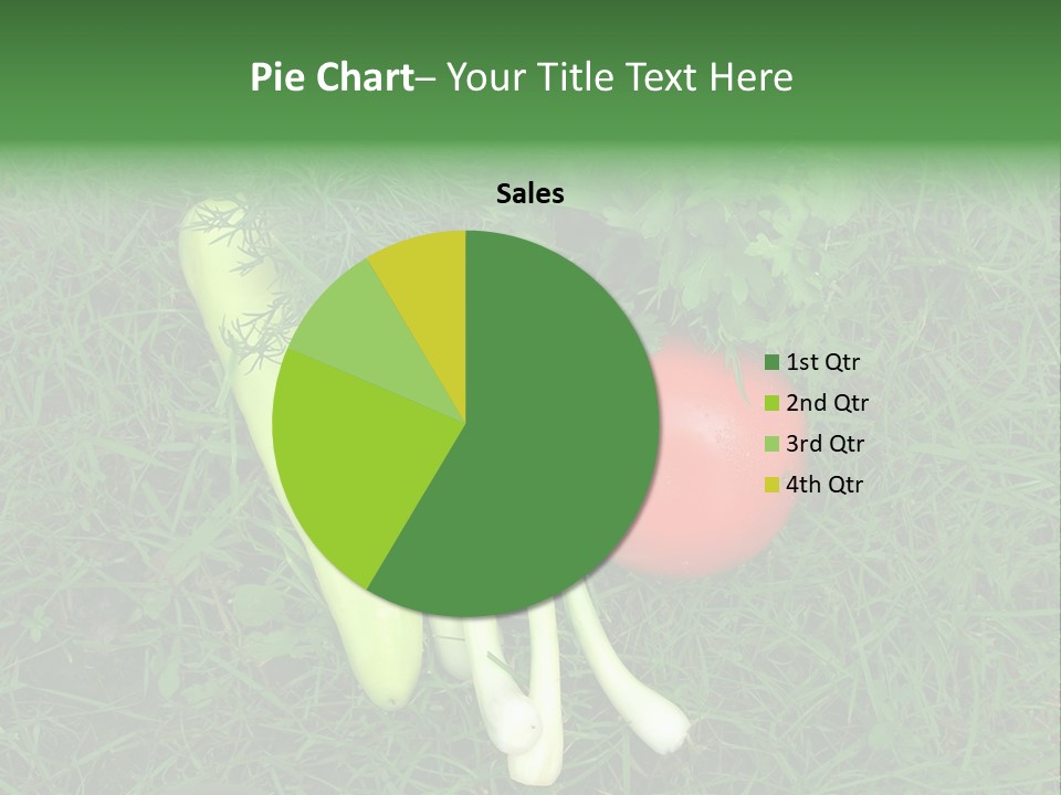 Nutritive Health Giving Grass PowerPoint Template