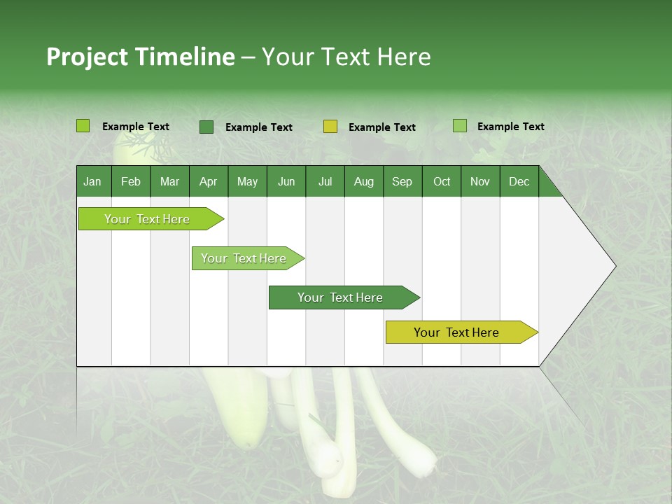 Nutritive Health Giving Grass PowerPoint Template
