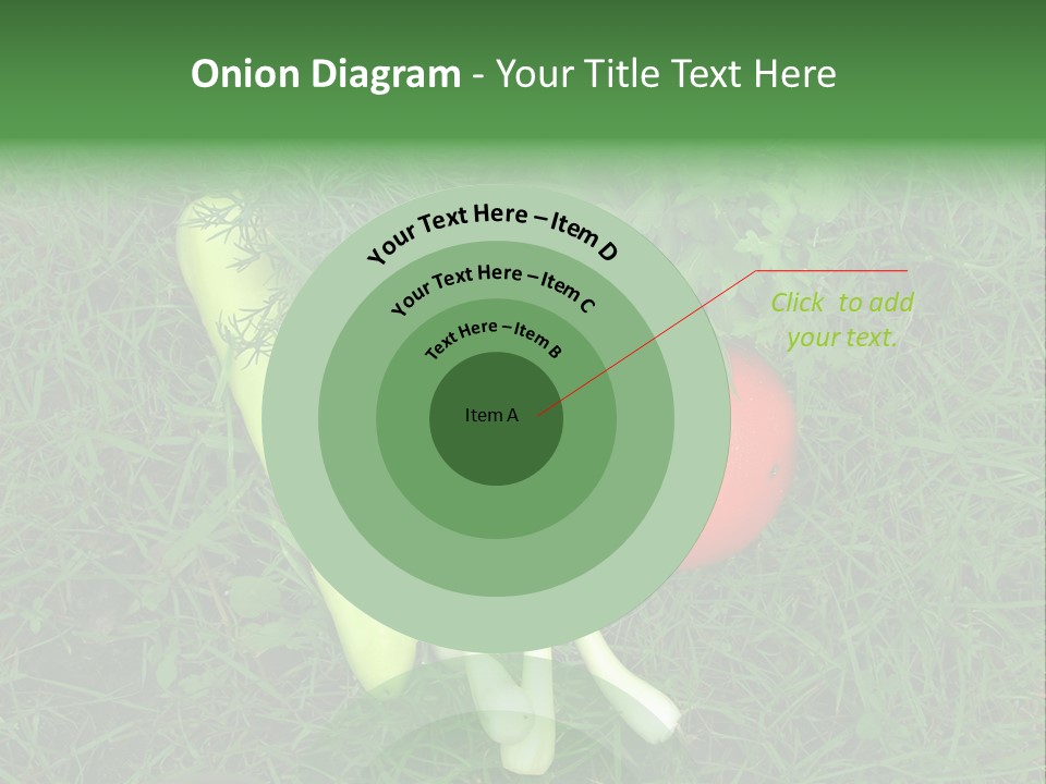 Nutritive Health Giving Grass PowerPoint Template