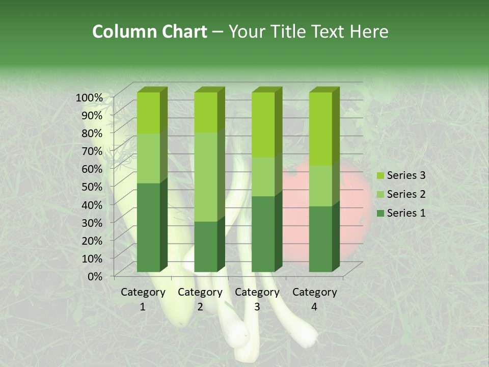 Nutritive Health Giving Grass PowerPoint Template