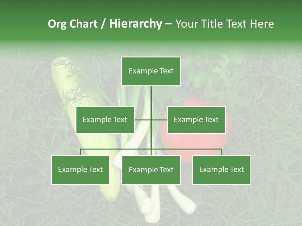 Nutritive Health Giving Grass PowerPoint Template