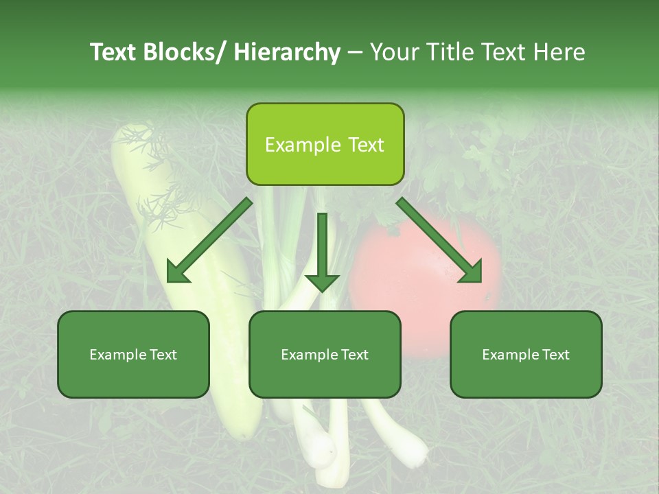 Nutritive Health Giving Grass PowerPoint Template
