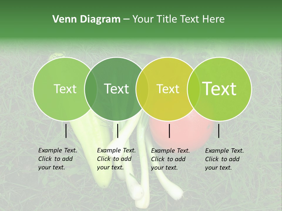 Nutritive Health Giving Grass PowerPoint Template