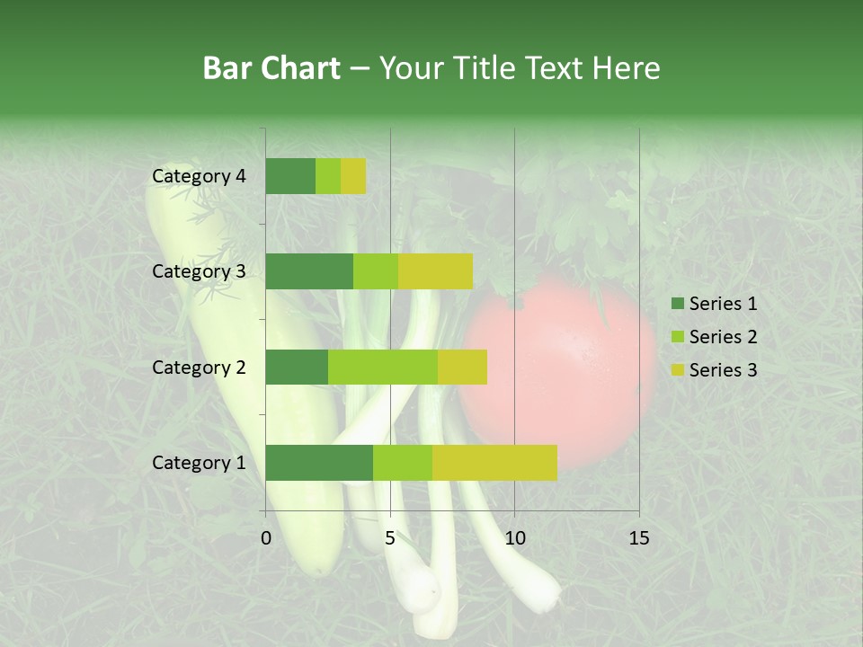 Nutritive Health Giving Grass PowerPoint Template