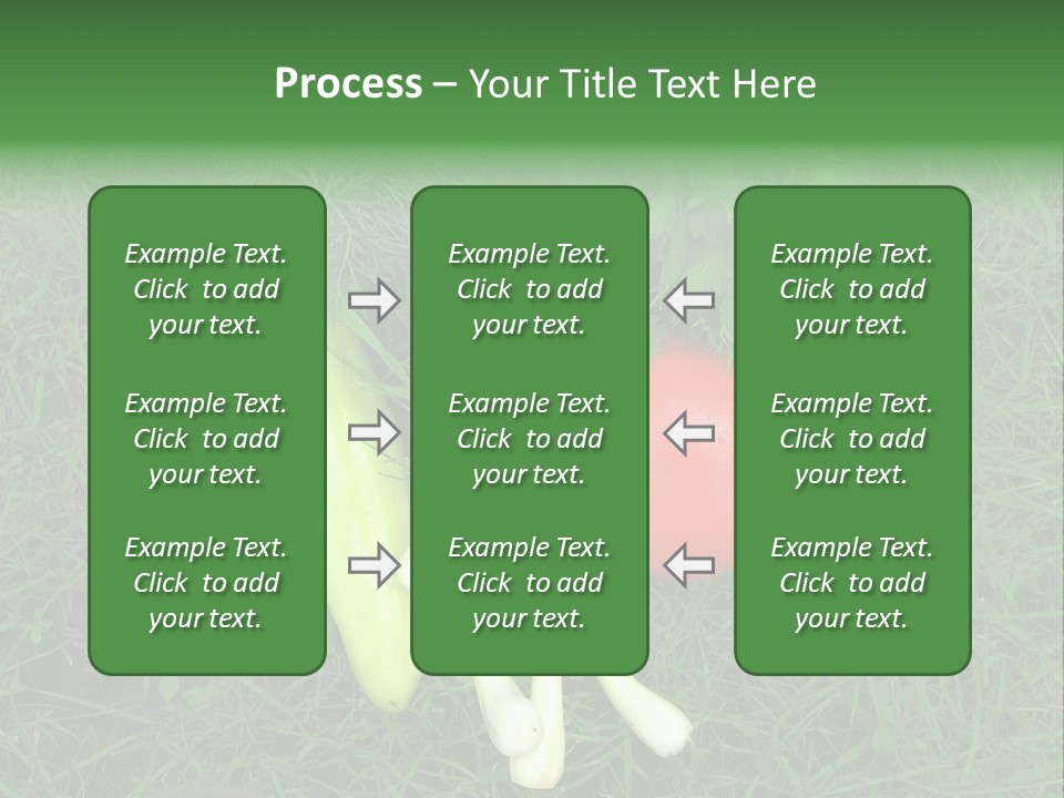 Nutritive Health Giving Grass PowerPoint Template