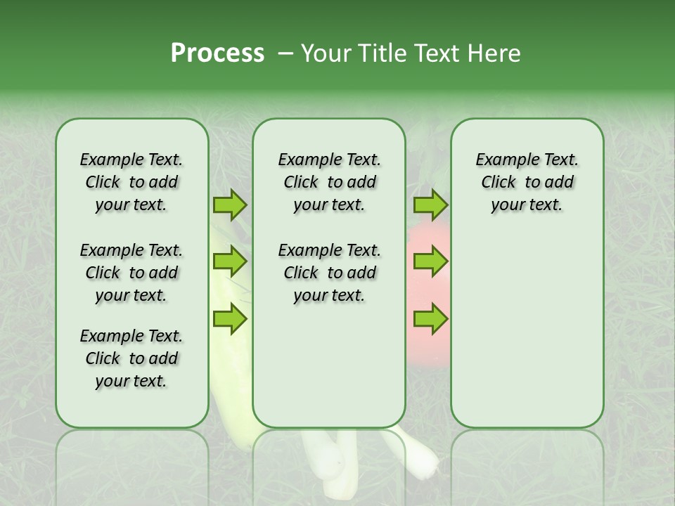 Nutritive Health Giving Grass PowerPoint Template