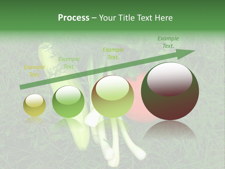 Nutritive Health Giving Grass PowerPoint Template