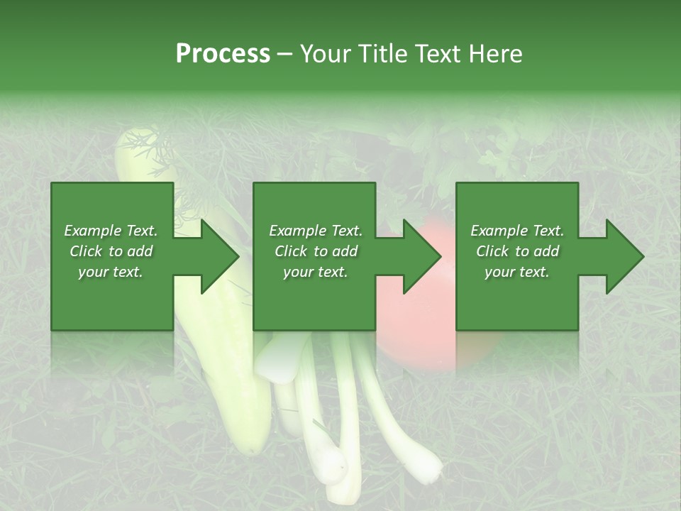 Nutritive Health Giving Grass PowerPoint Template