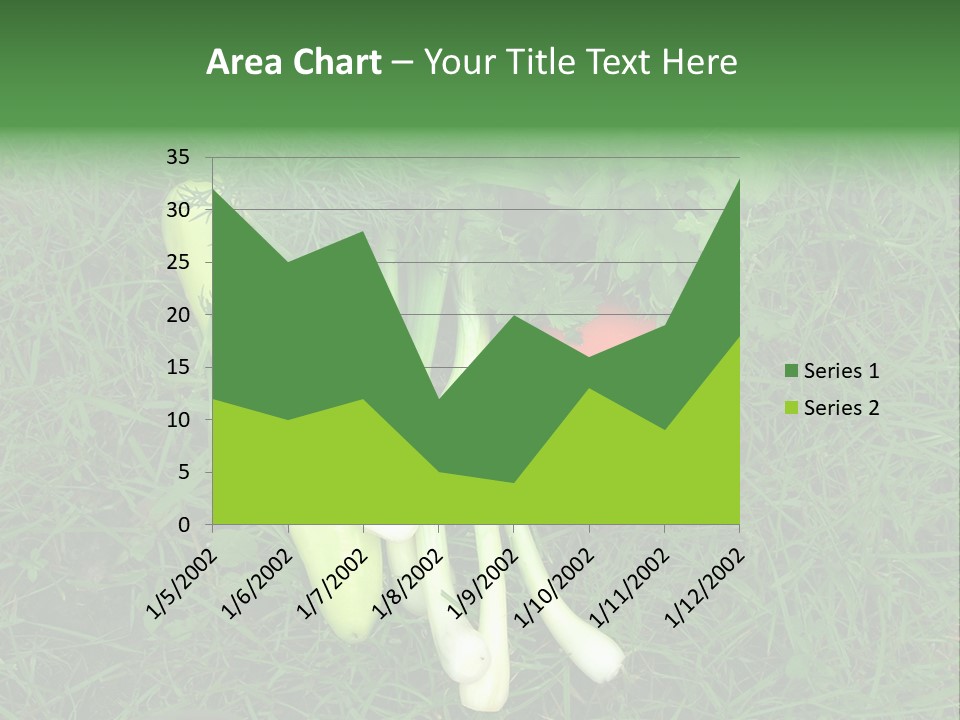 Nutritive Health Giving Grass PowerPoint Template