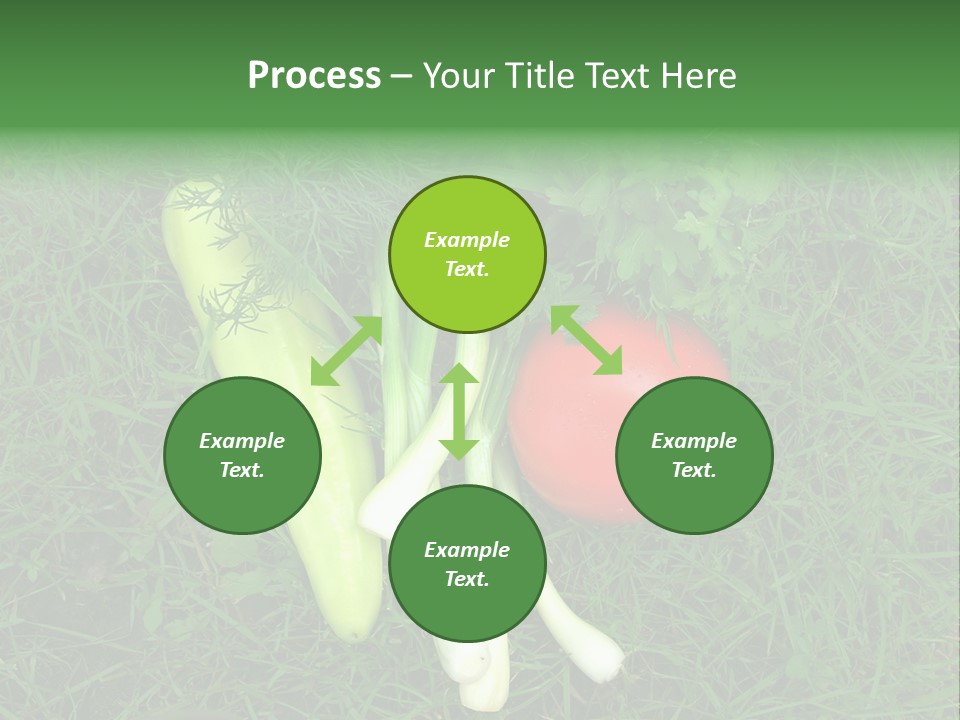 Nutritive Health Giving Grass PowerPoint Template