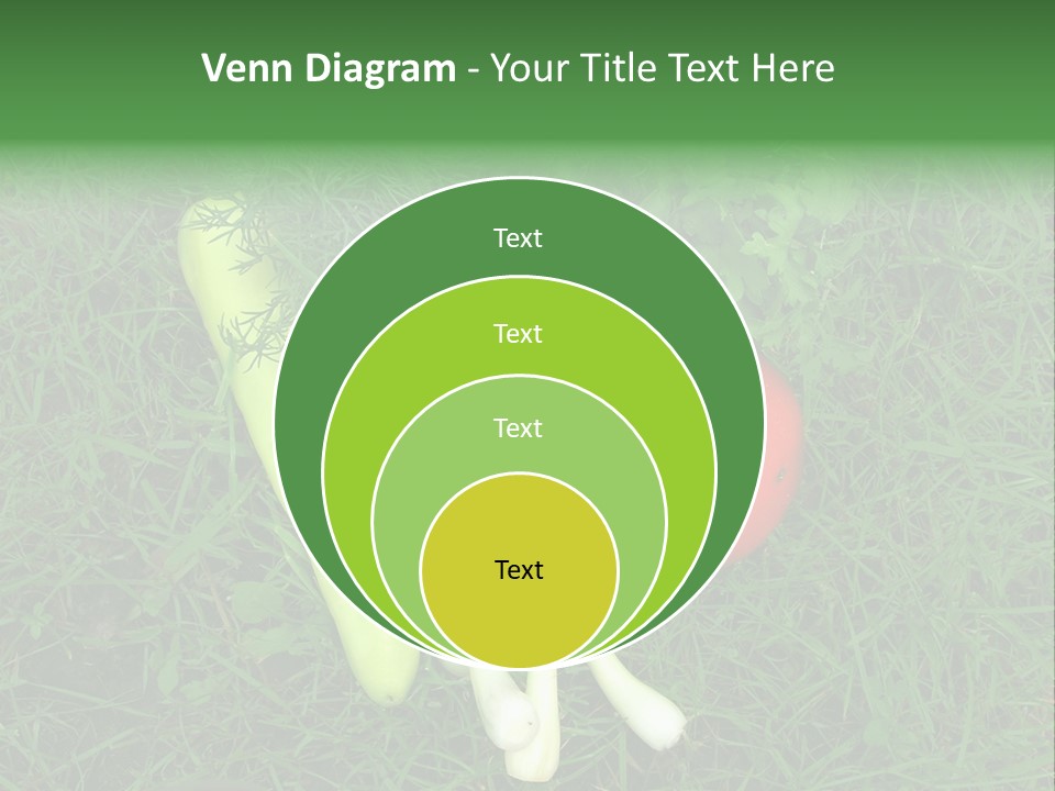 Nutritive Health Giving Grass PowerPoint Template