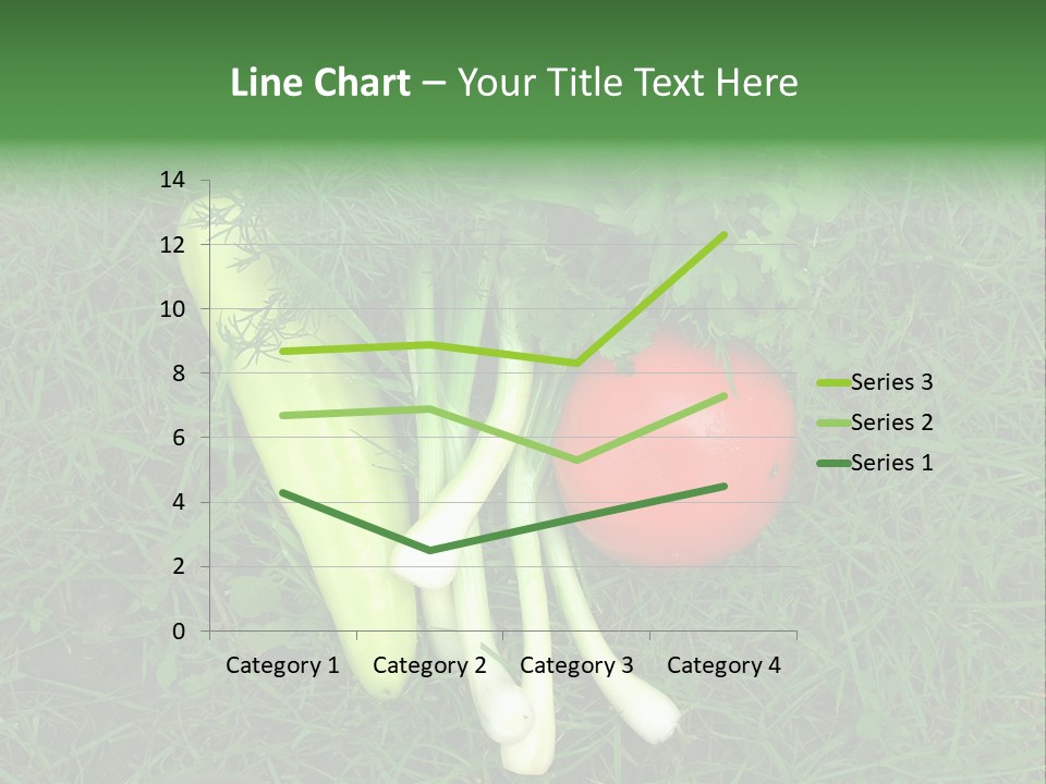 Nutritive Health Giving Grass PowerPoint Template