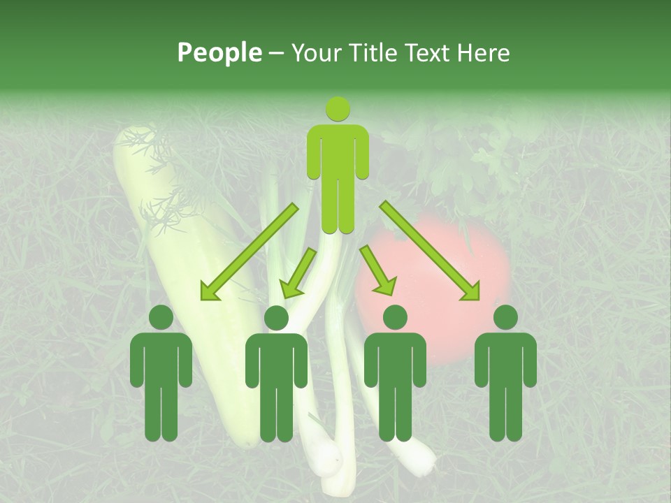 Nutritive Health Giving Grass PowerPoint Template