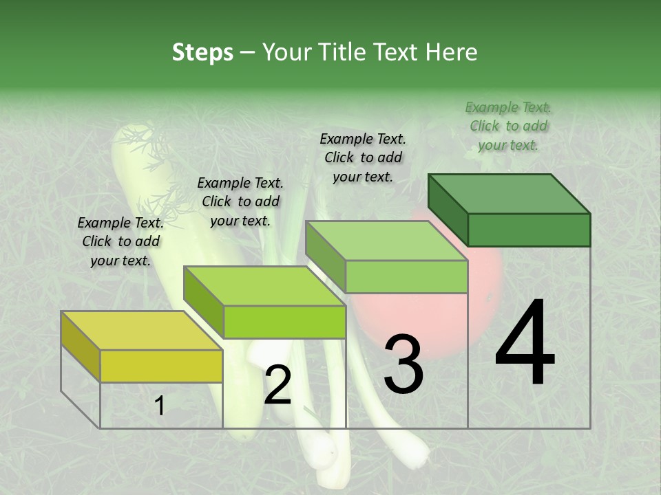 Nutritive Health Giving Grass PowerPoint Template